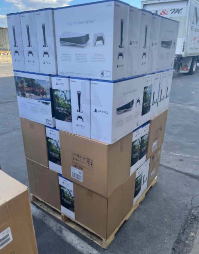 Wholesale PlayStation 5 (PS5) Pallet (12 Consoles)